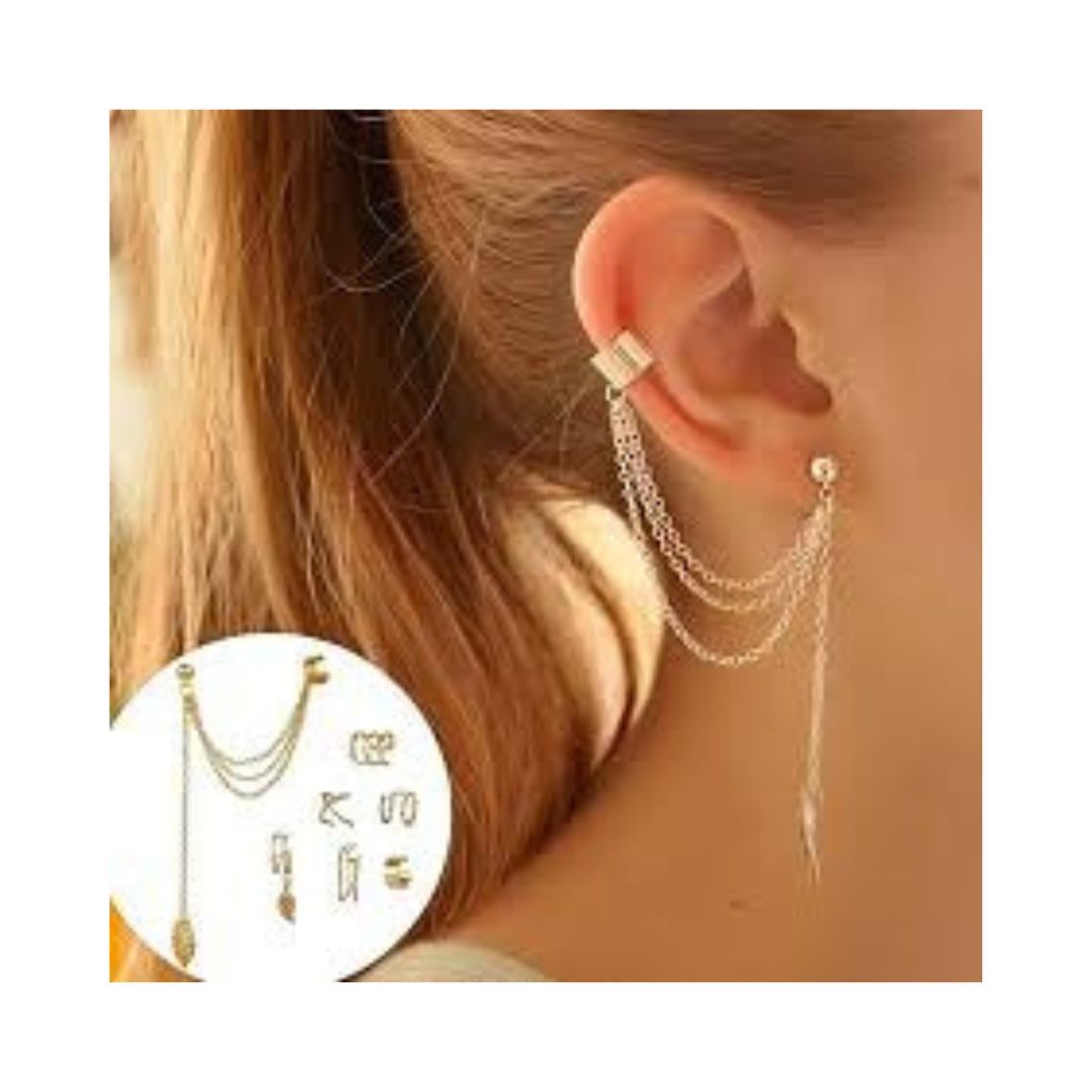 Brinco Feminino Ouro Elegance 18K