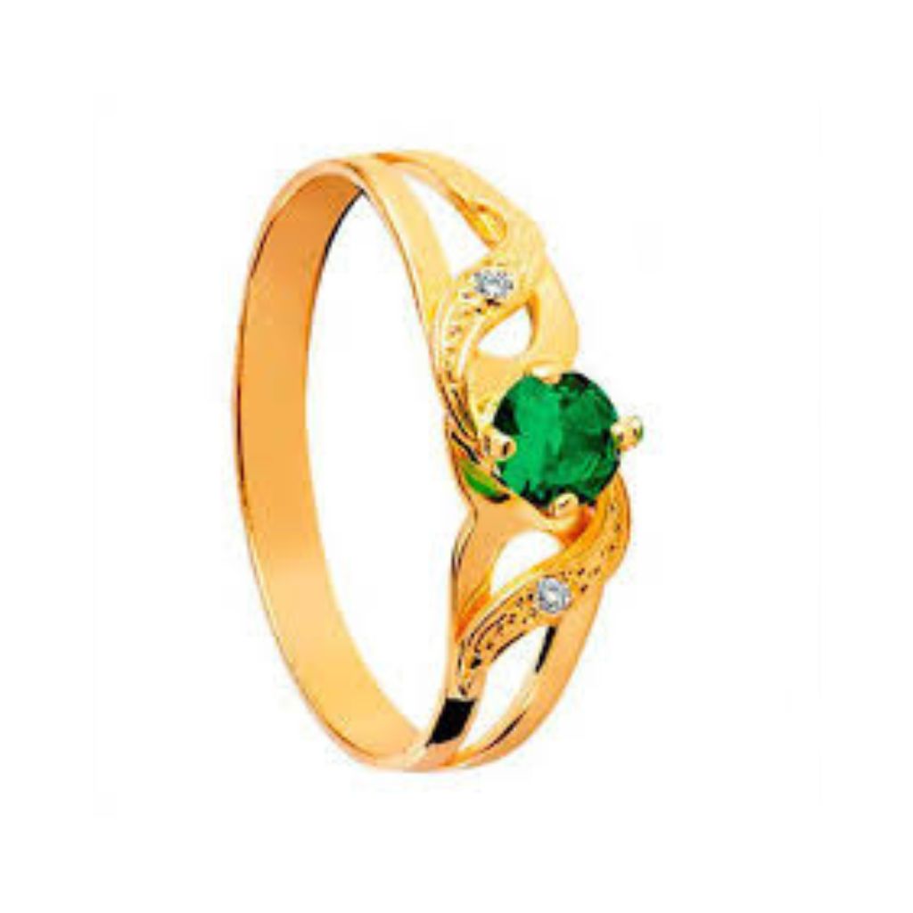 Anel Feminino Formatura Ouro 18K